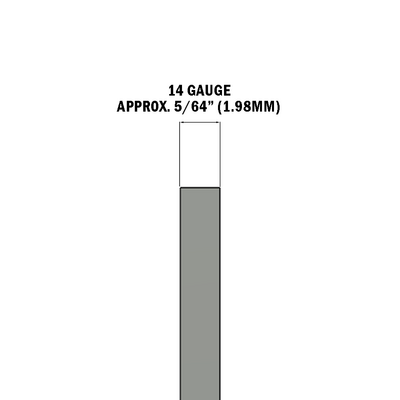 63-430-0 MODULAR SOLUTIONS SOLID STEEL PANEL 14 GAGE (4 FT X 8 FT)